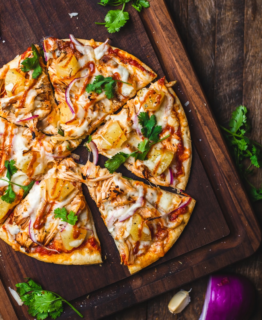 Food overhead shot